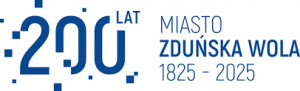 logo 200 lat miasto Zduńska Wola 1825-2025