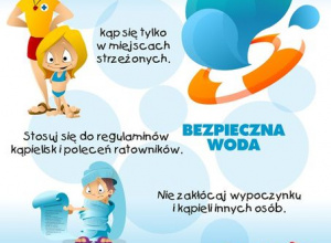 "Bezpieczna woda"- plakat