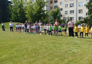 zawodnicy przed zawodami