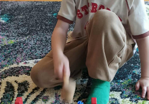 ćwiczenia podczas zajęć