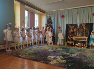 Jasełka w wykonaniu grupy Słoneczek