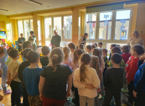 Wizyta duszpasterska w przedszkolu