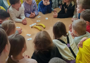 Wspólne chwile podczas wizyty w szkole