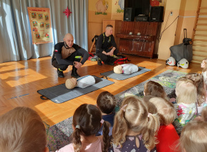 Spotkanie ze strażakami – pierwsza pomoc