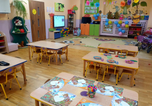 Poznajemy sale i zabawki.