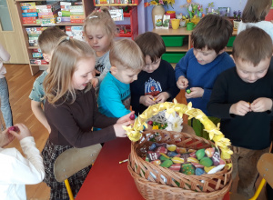 Wielkanocny Zajączek w przedszkolu