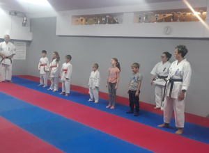 Zajęcia pokazowe w Klubie Karate Kyokushin
