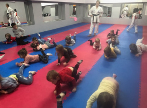 Zajęcia pokazowe w Klubie Karate Kyokushin
