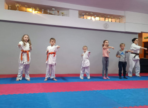 Wizyta w klubie karate