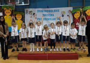reprezentacja przedszkolna z medalami