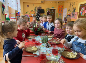 Wigilia w przedszkolu