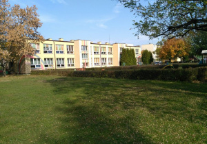 widok na przedszkole